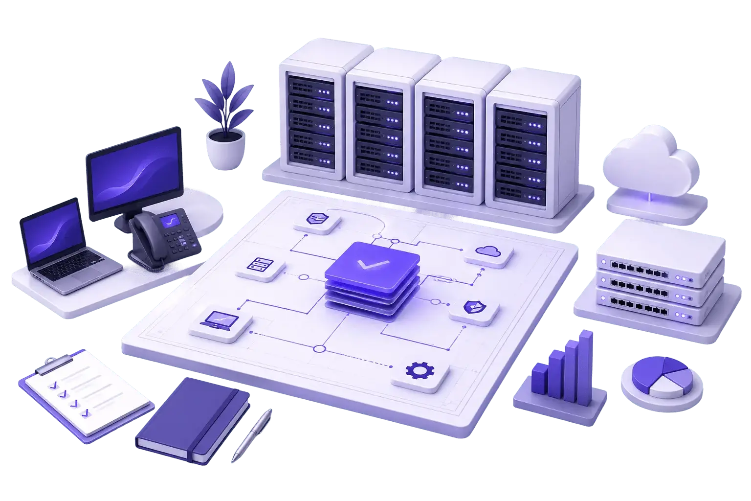 Managed IT standardization for reliable Central Florida business systems